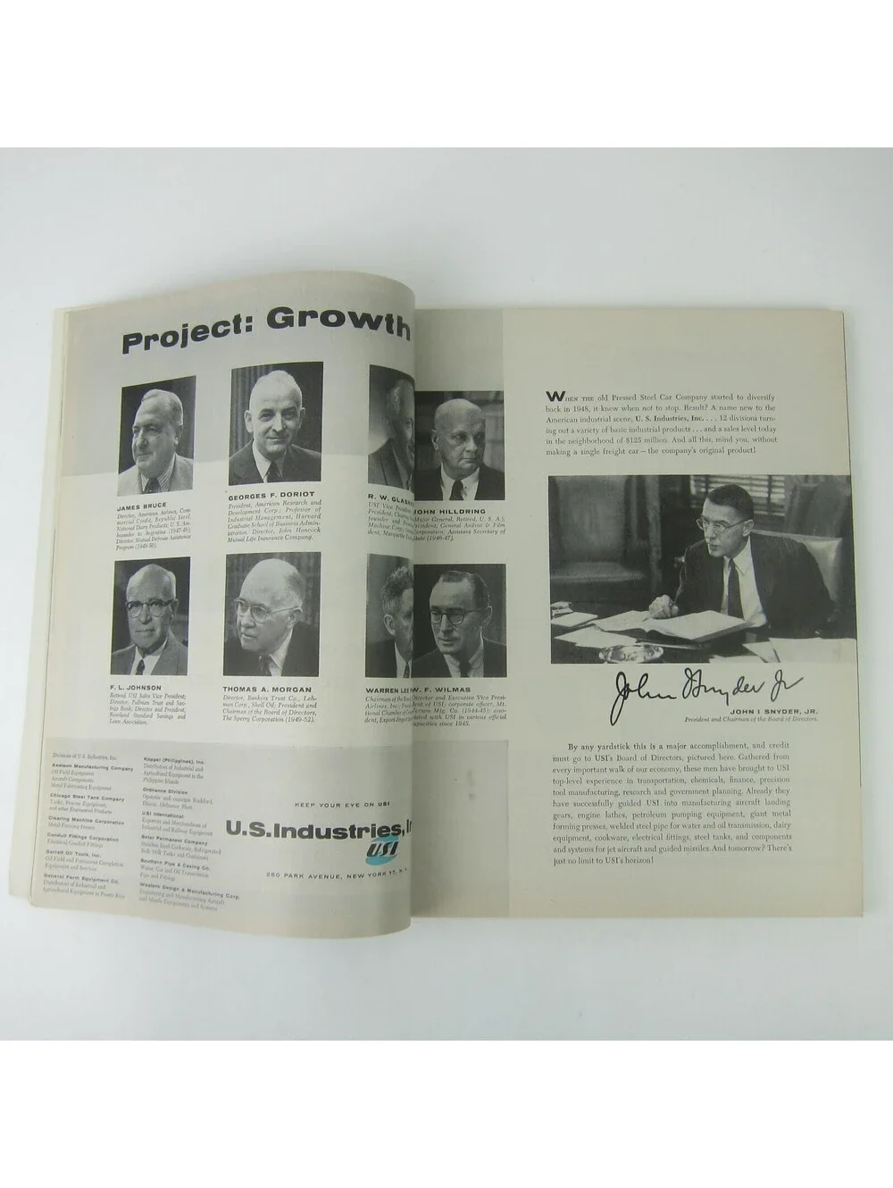 Vintage FORTUNE Magazine October 1956 Shell, Goodyear, Kodak, Seagrams, Esso Ads
